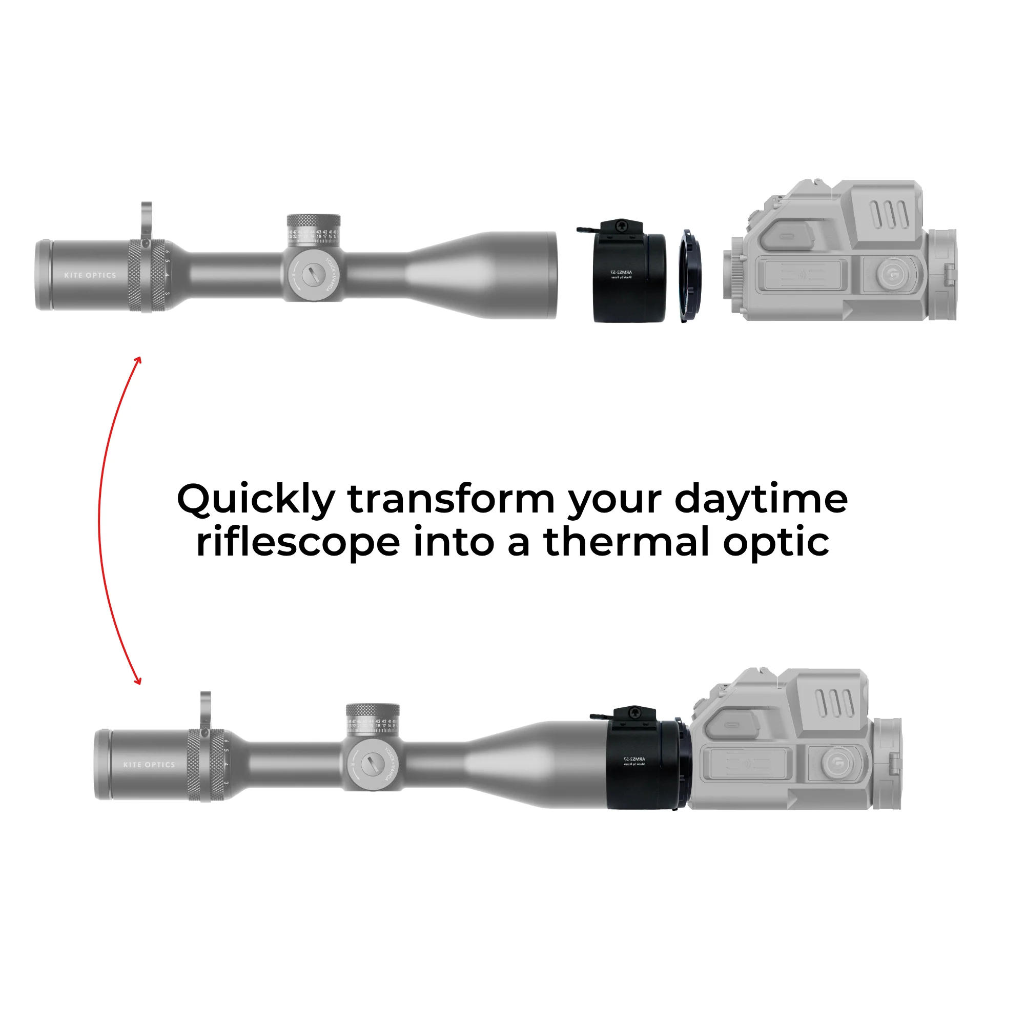 Rusan MAR - Quick-release bell-mount adapter for Thermal Clip-On - Image 4