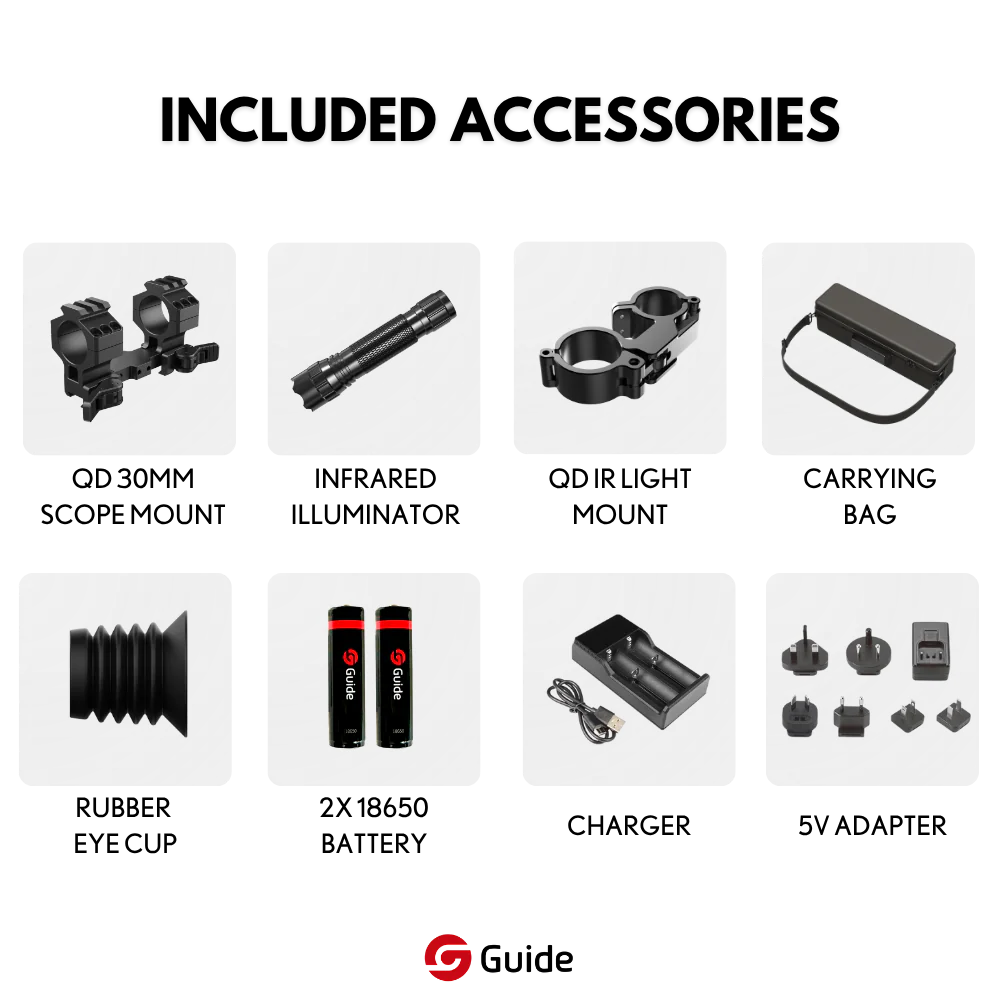 TU650 M 3.0 Thermal & Night-Vision Riflescope 3.7x 640x512 50mm LRF - Image 6