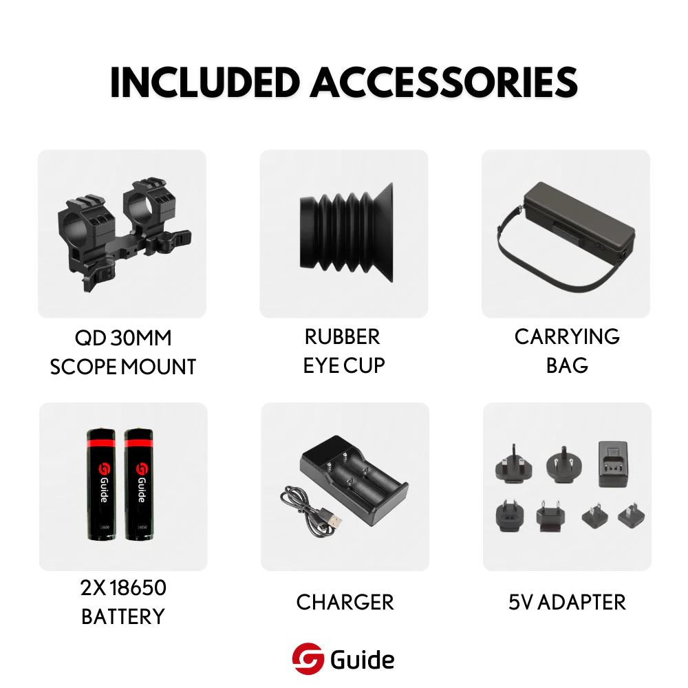 TU650 LRF 3.0 Thermal Riflescope 3.9X 640x512 50mm LRF - Image 8